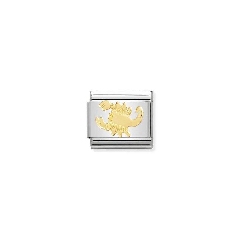 18k gold scorpio link