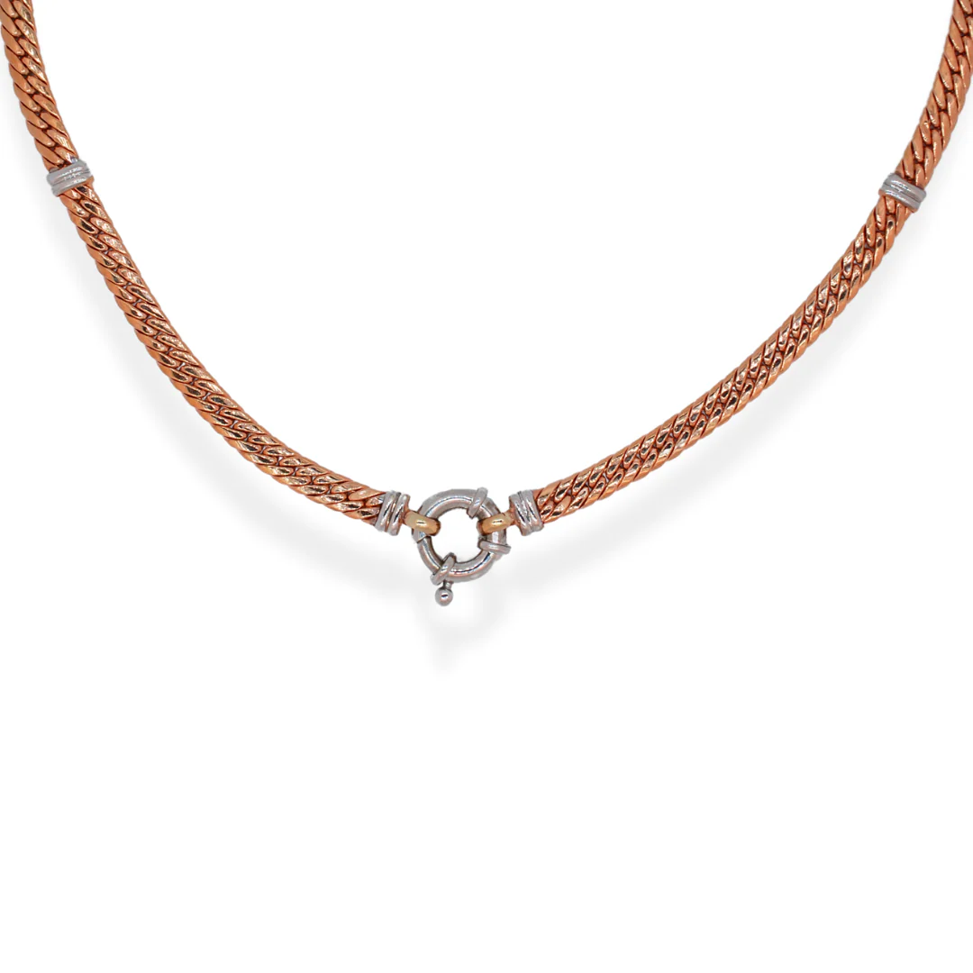 9ct 2/tone necklace
