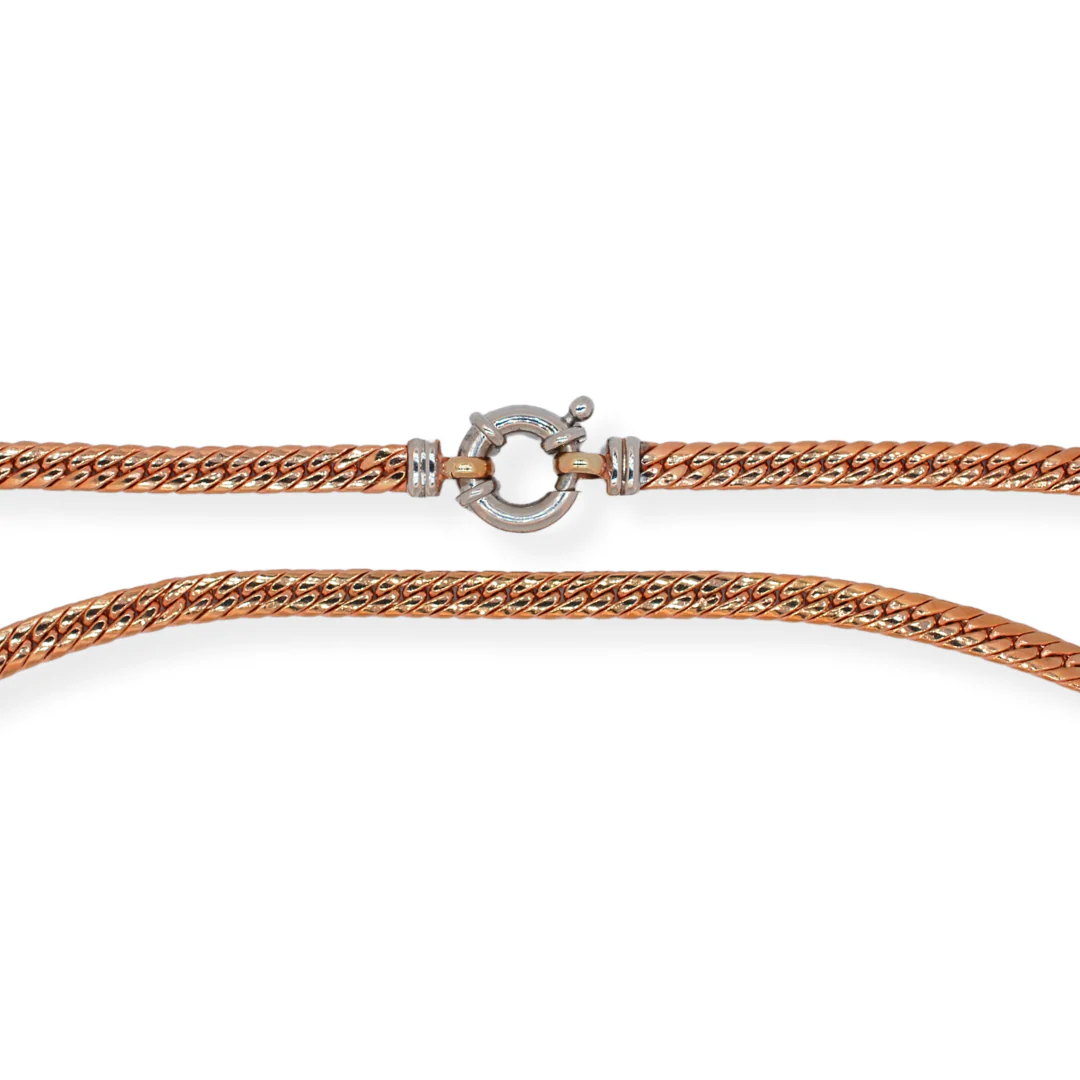 9ct 2/tone necklace - Image 2