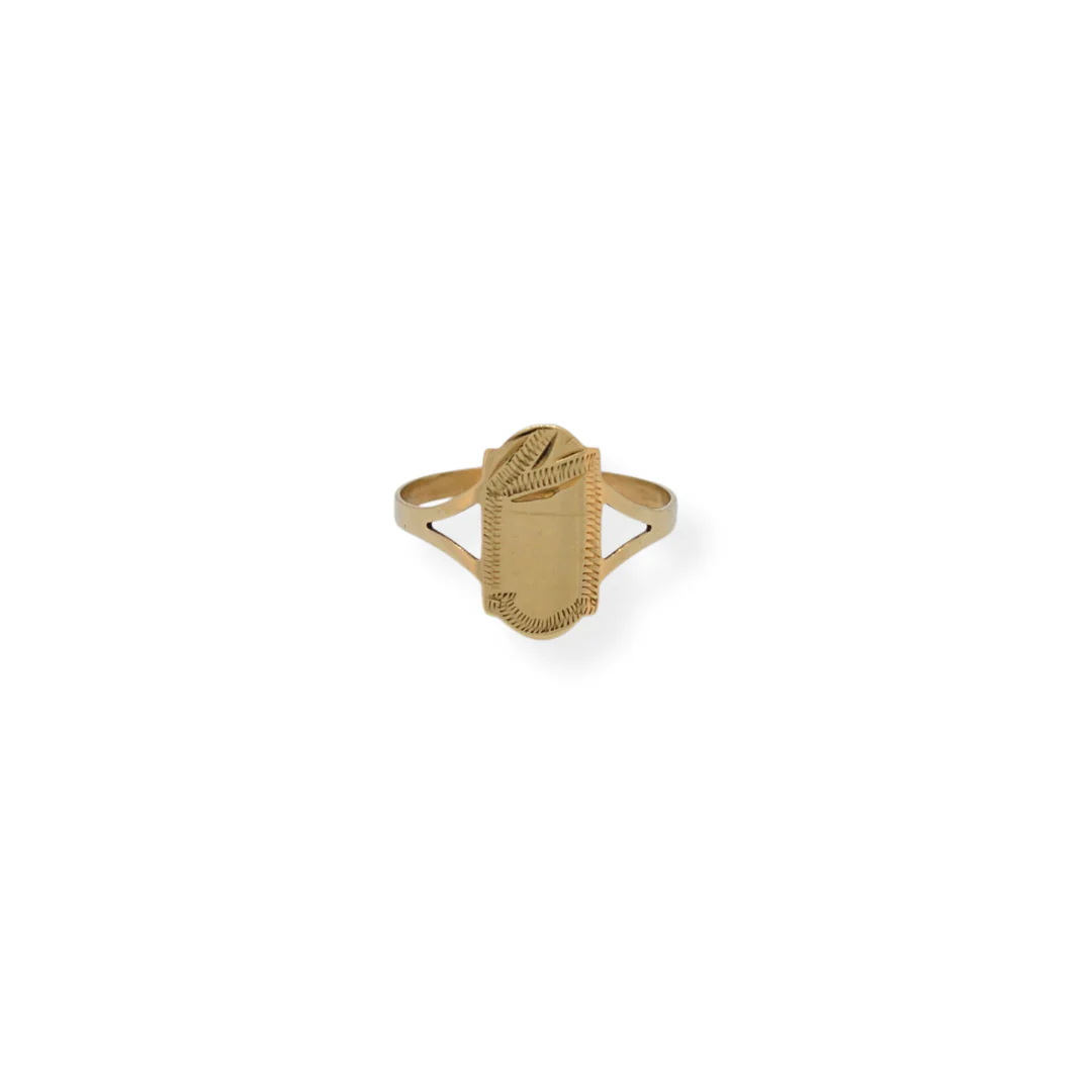 9ct signet ring