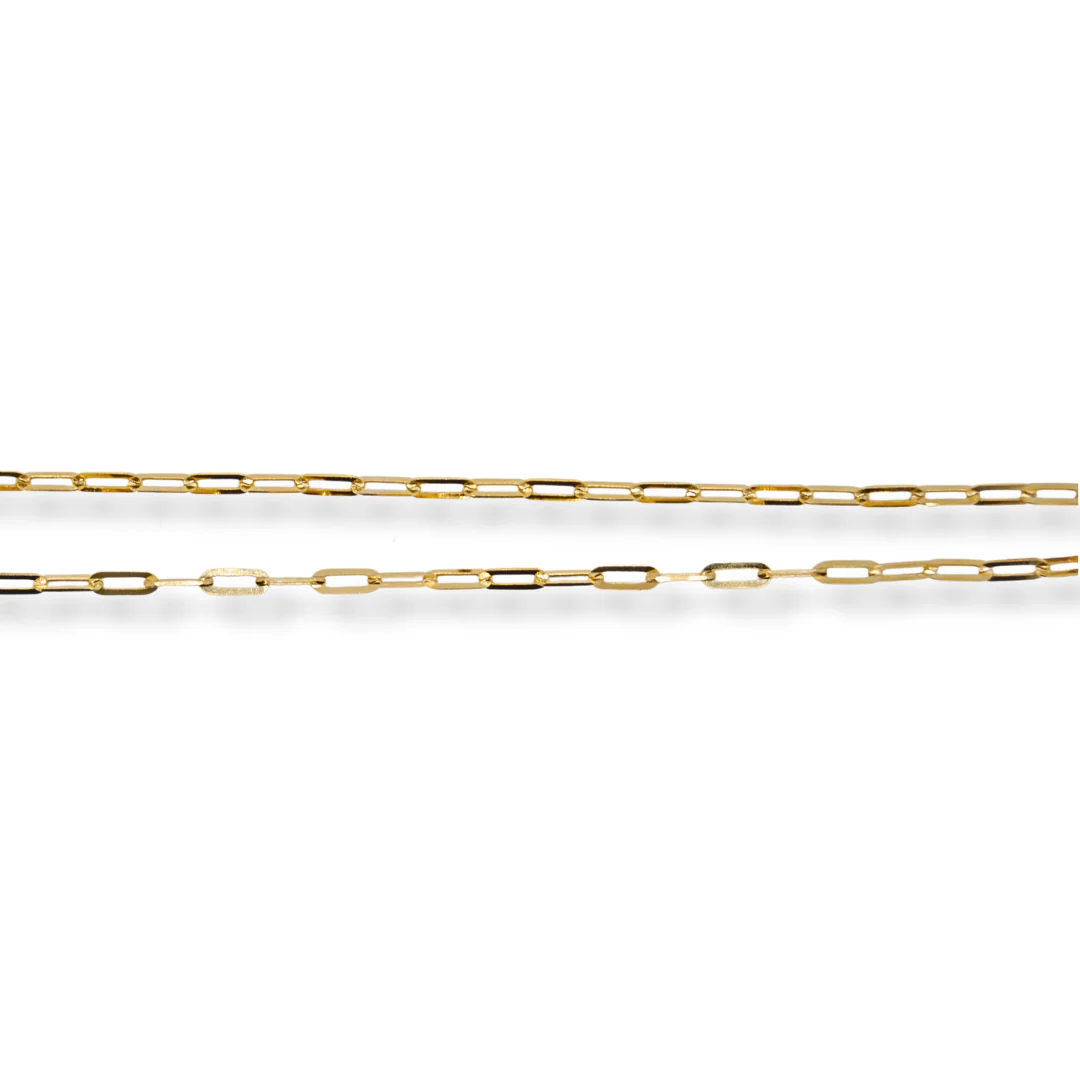 9ct gold anchor anklet - Image 2