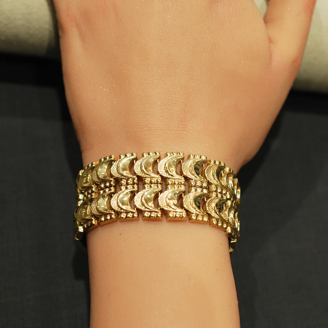9ct gold bracelet - Image 3