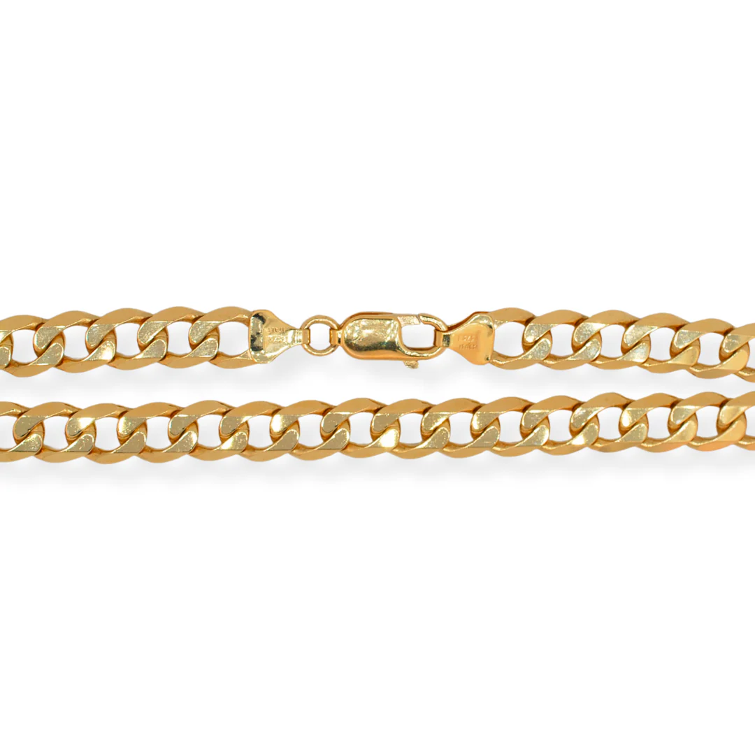 9ct gold curb chain - Image 2