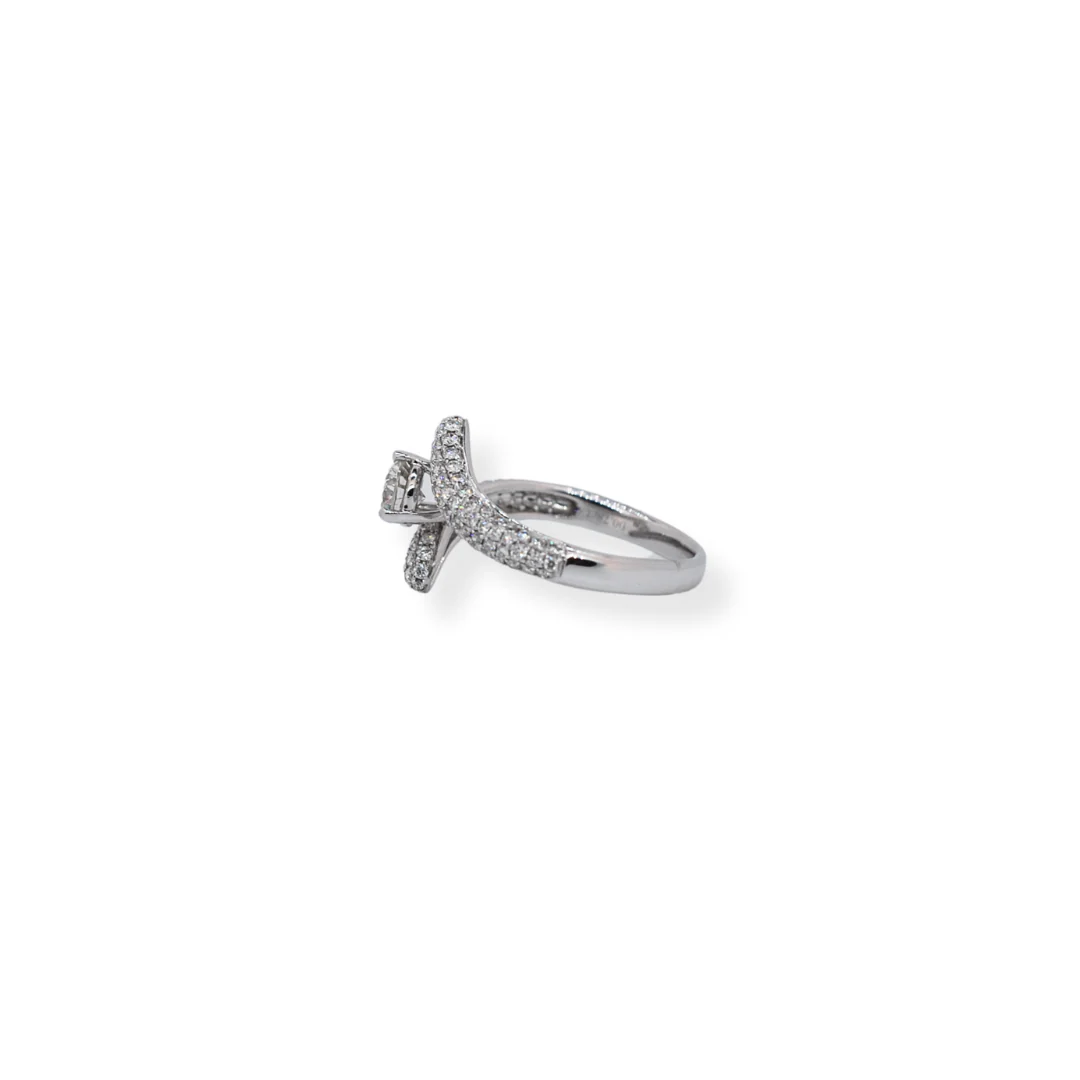 18ct gold diamond ring - Image 2