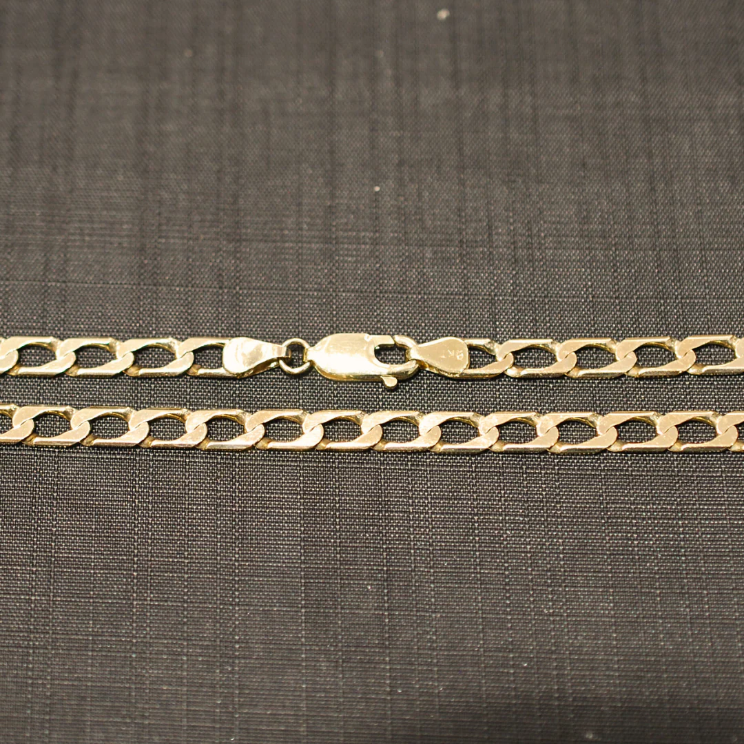 9ct yellow gold chain - Image 3