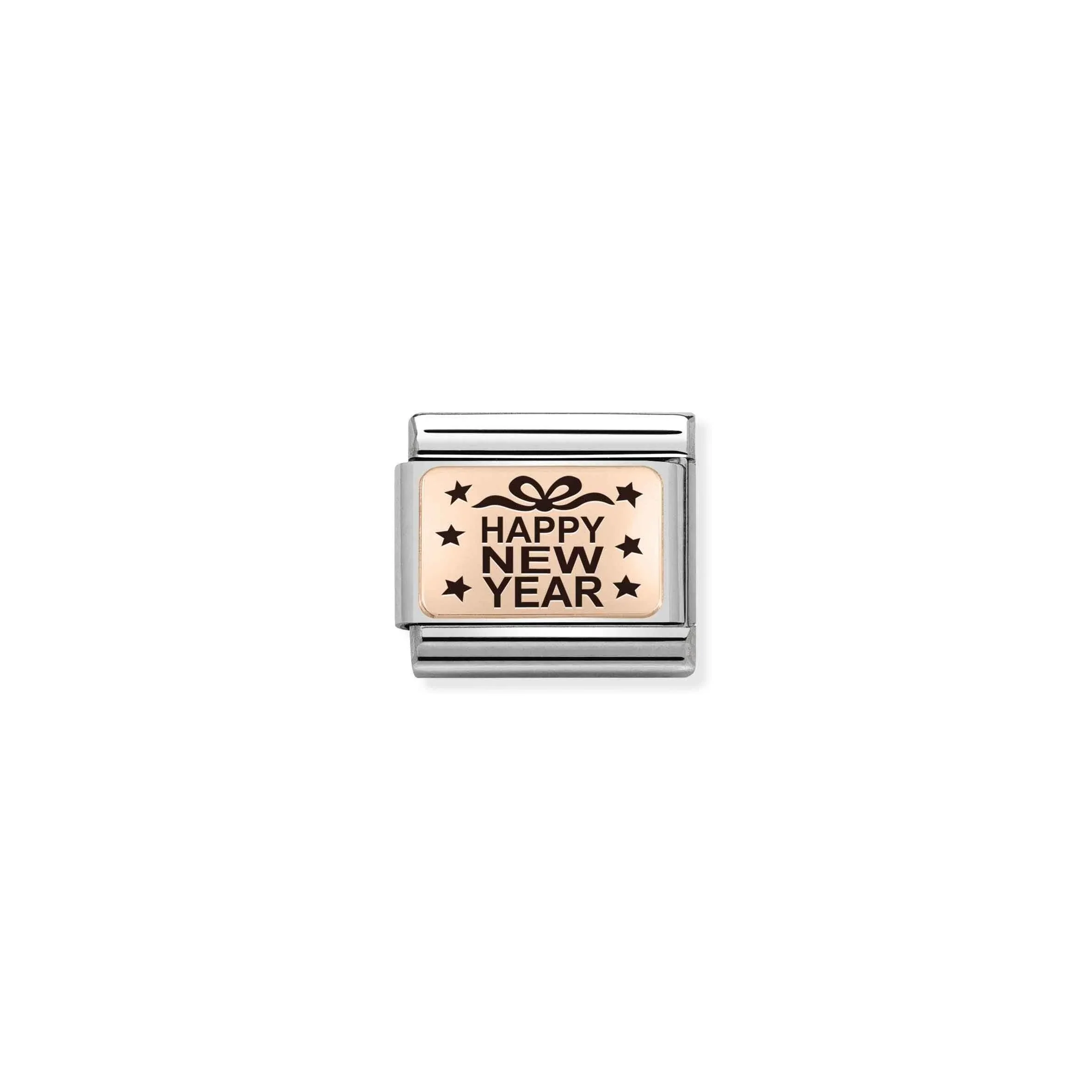 Happy new year rose gold
