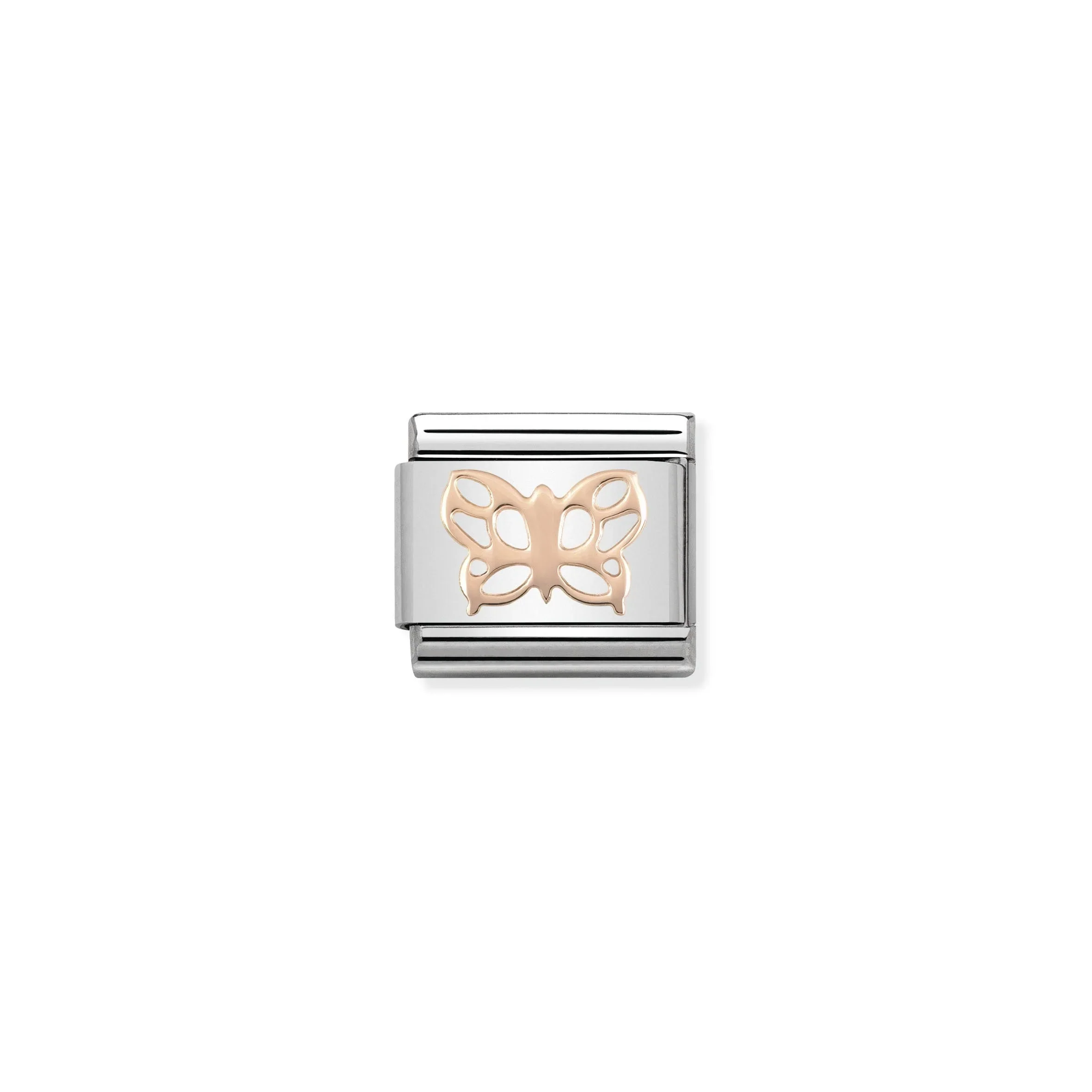 Rose gold butterfly