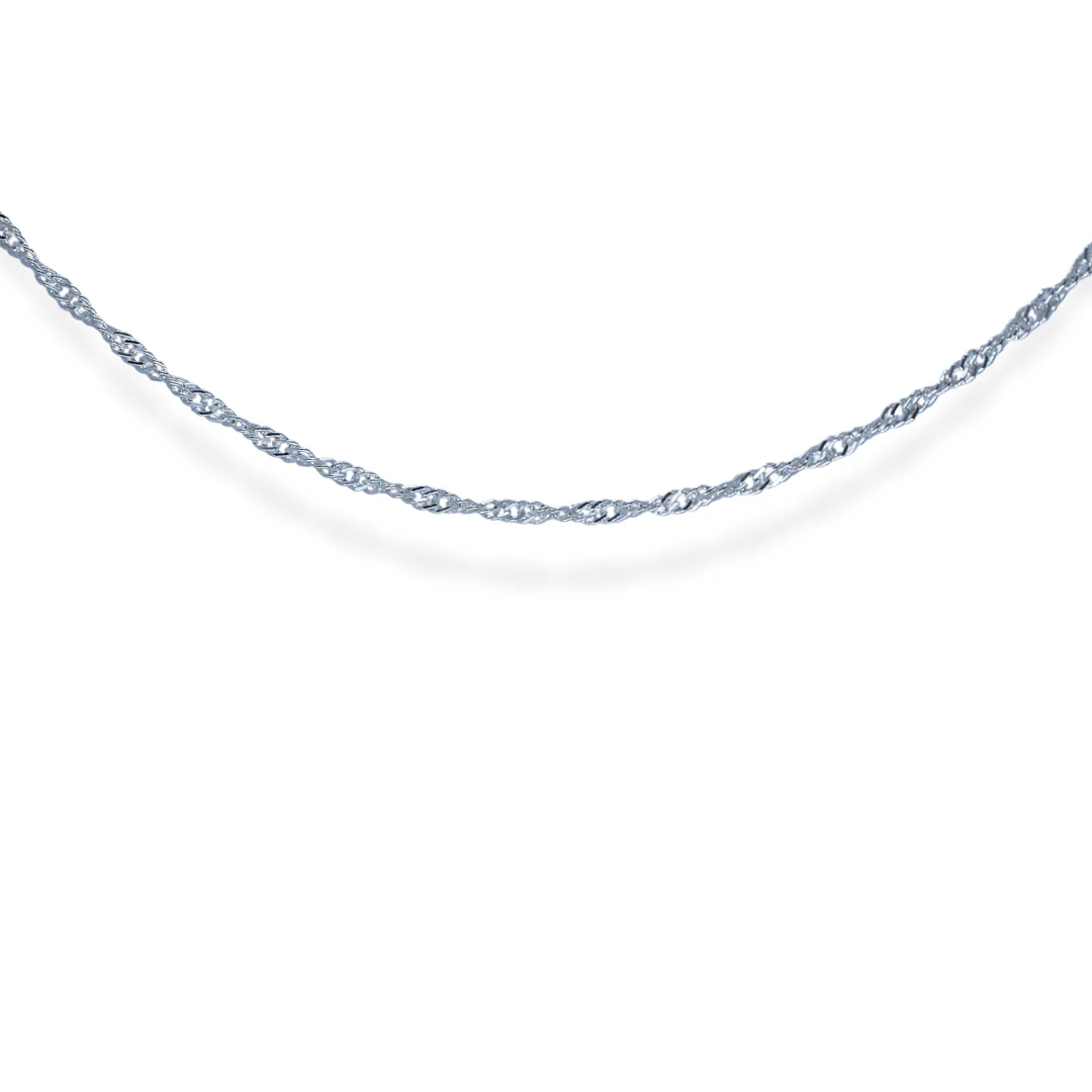 Silver Singapore necklace - Image 2