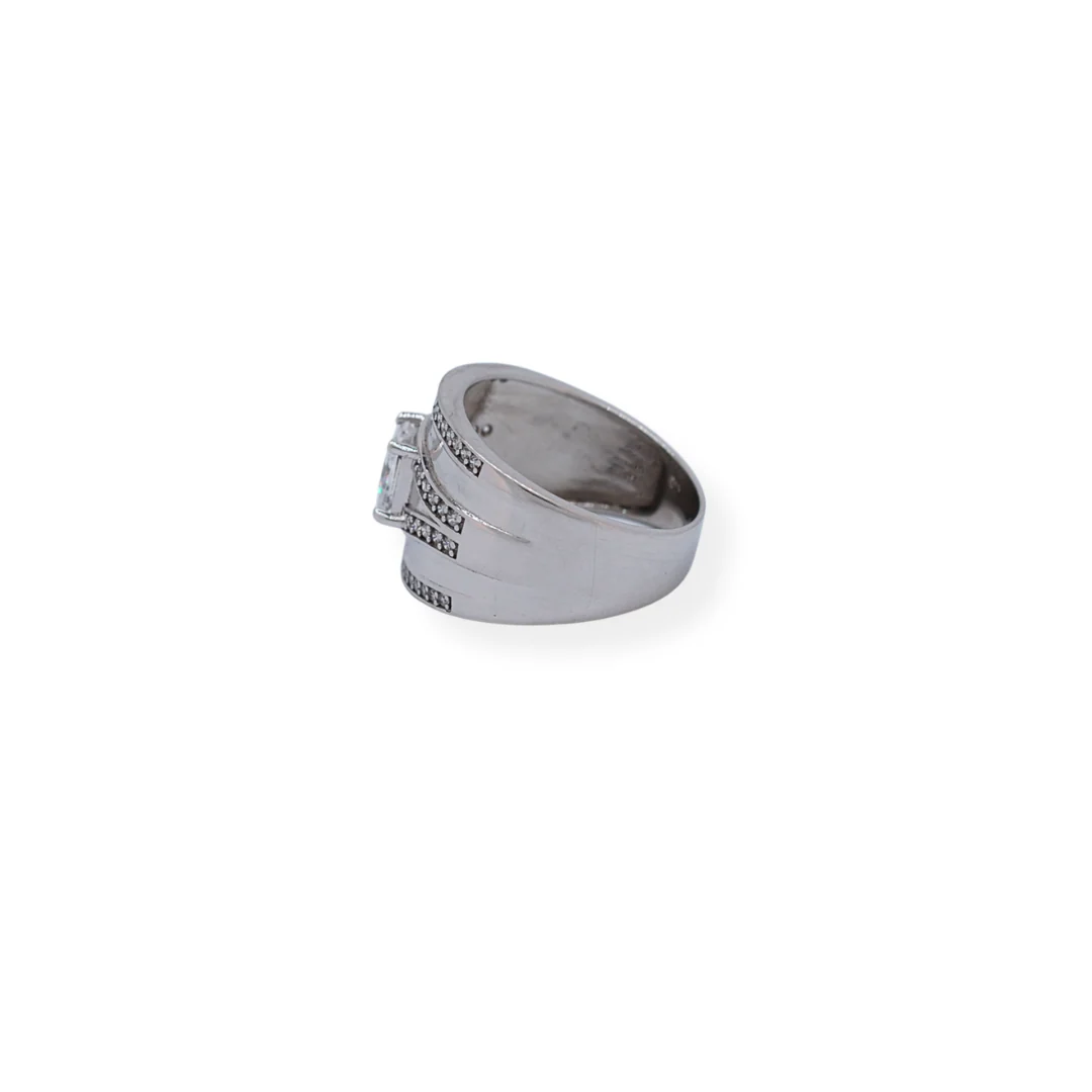 Sterling Silver Cz Ring - Image 2